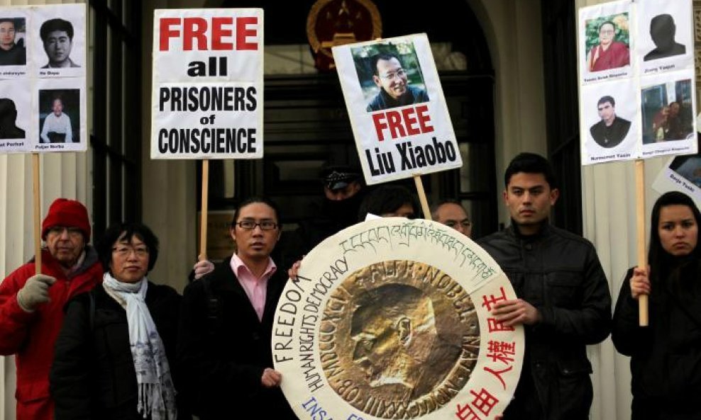 Prosvjedi za oslobađanje Liu Xiaoboa