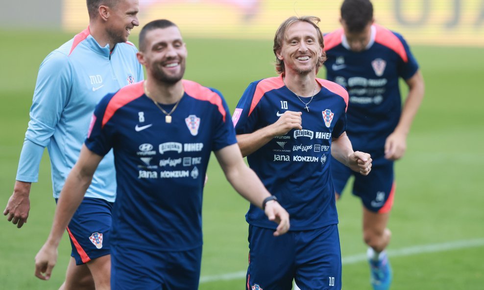 Mateo Kovačić i Luka Modrić