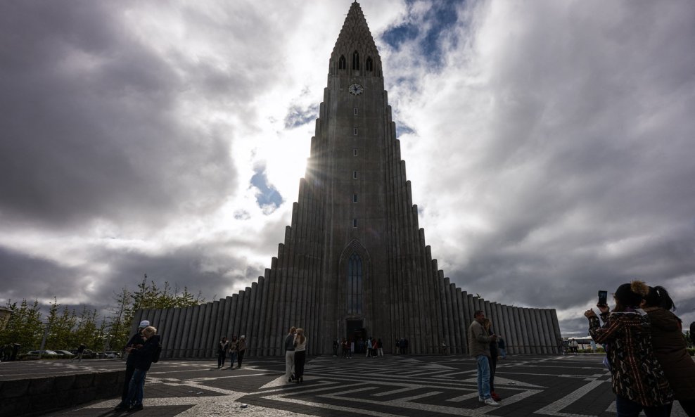 Hallgrimskirkja - crkva u Reykjaviku
