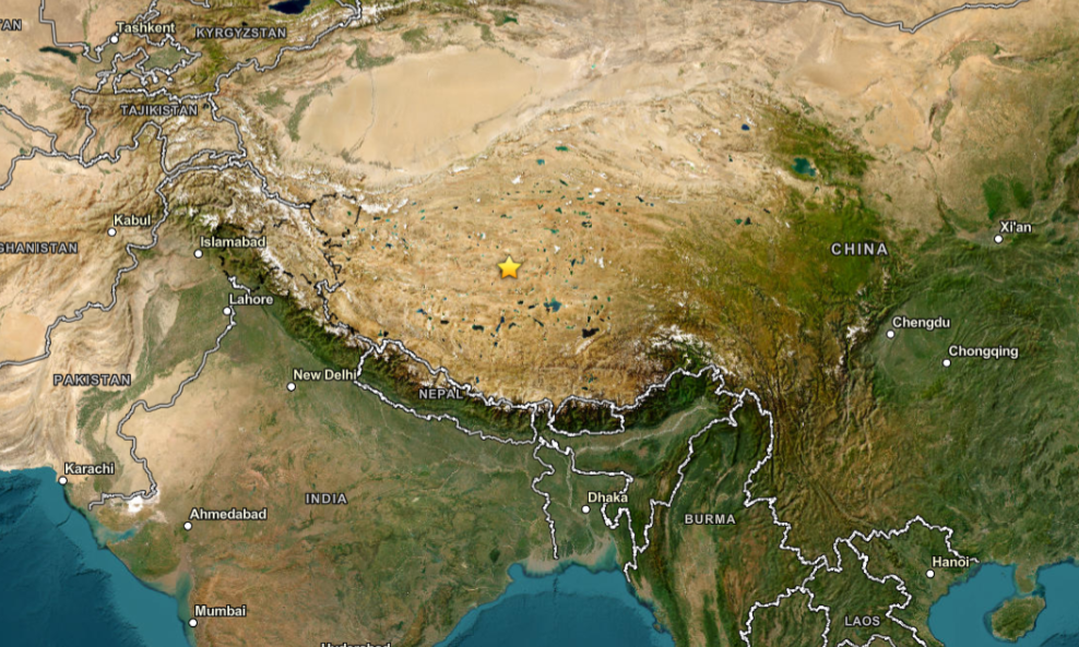 Potres u Tibetu