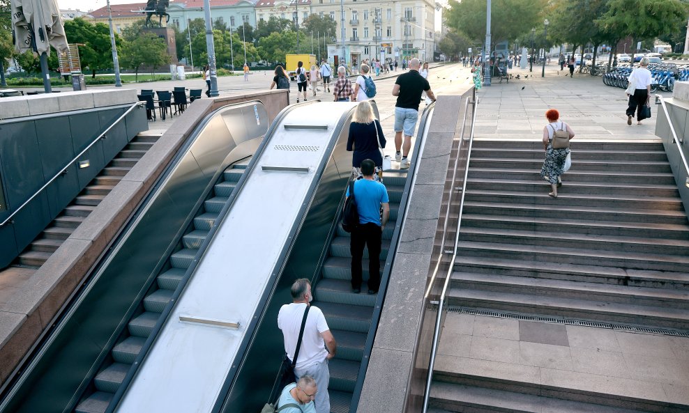 Zagreb: Pokretne stepenice kod Importanne centra ponovno rade