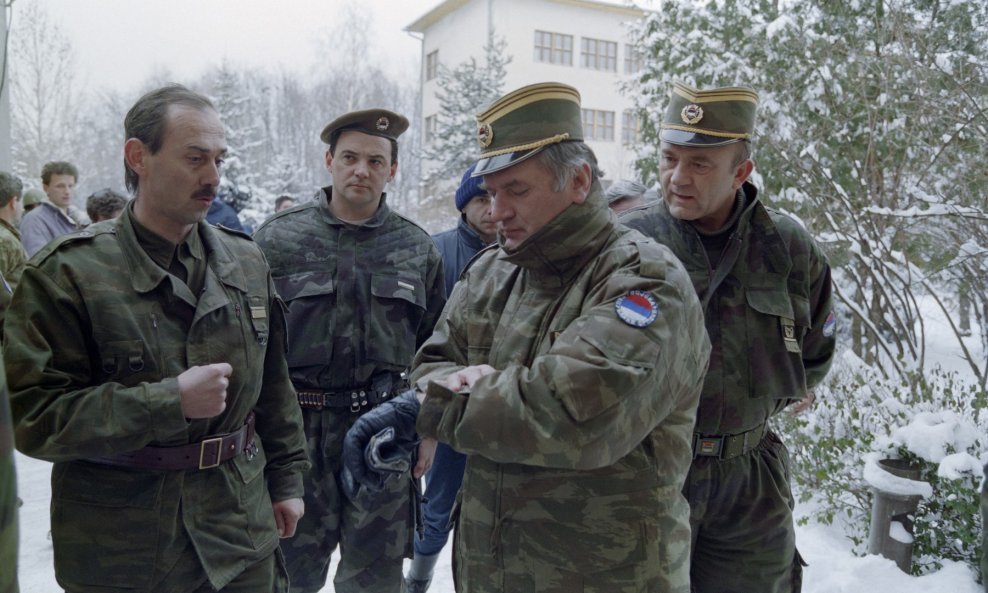 Ratko Mladić u ratu
