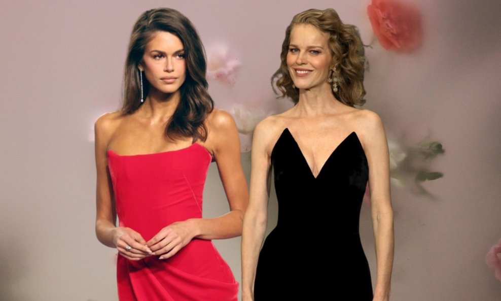 Kaia Gerber i Eva Herzigova