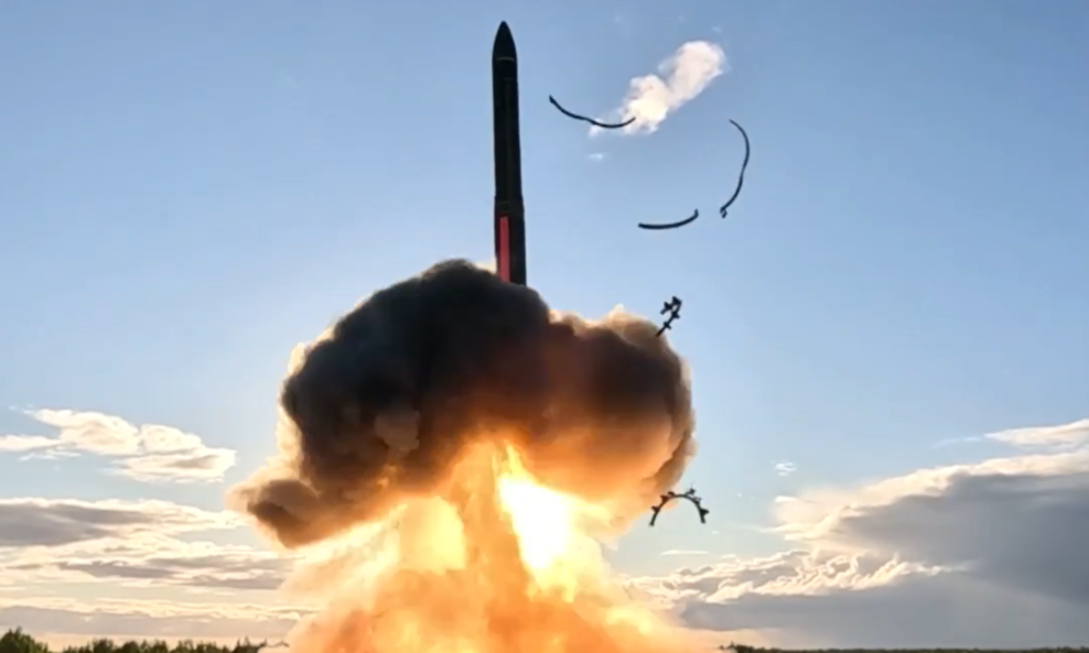 Testiranje ruske interkontinentalne balističke rakete
