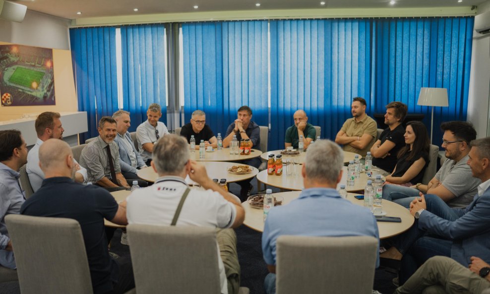 Boban s novinarima u Maksimiru