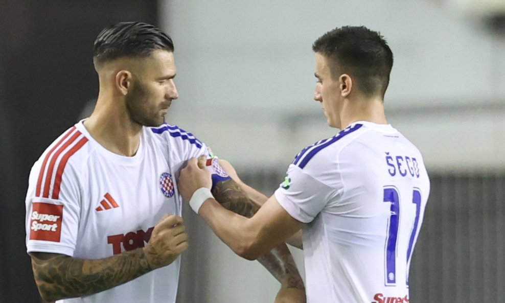 Marko Livaja i Michele Šego NK Hajduk