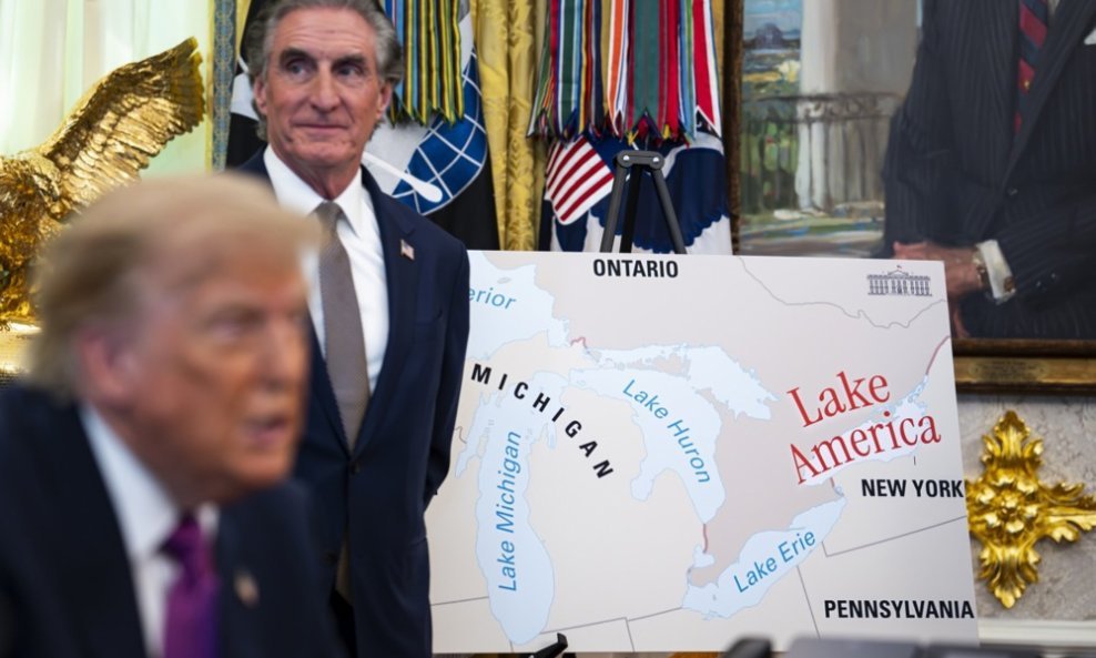 Donald Trump i Doug Burgum