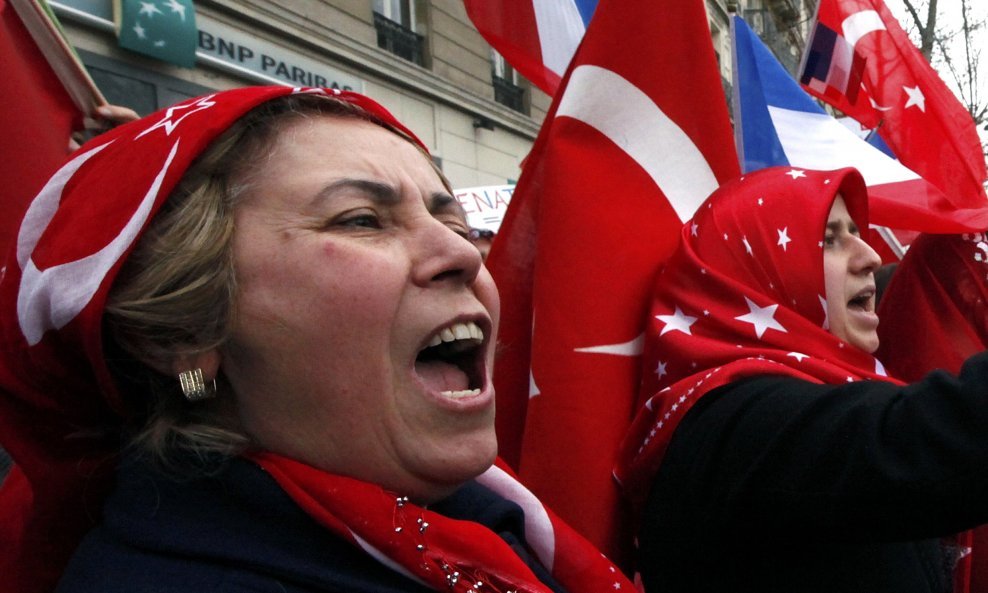 turska turci turkinje prosvjed