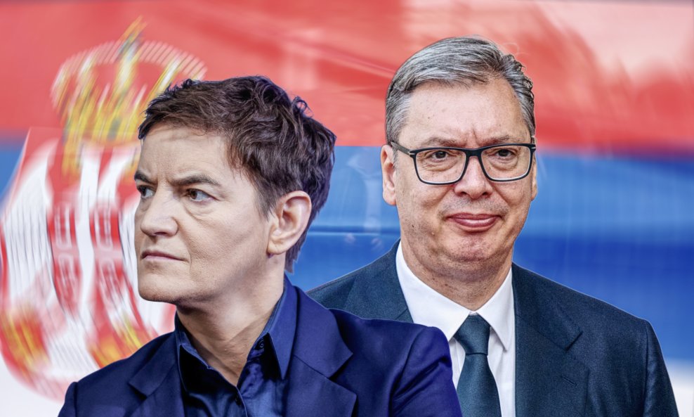 Ana Brnabić i Aleksandar Vučić