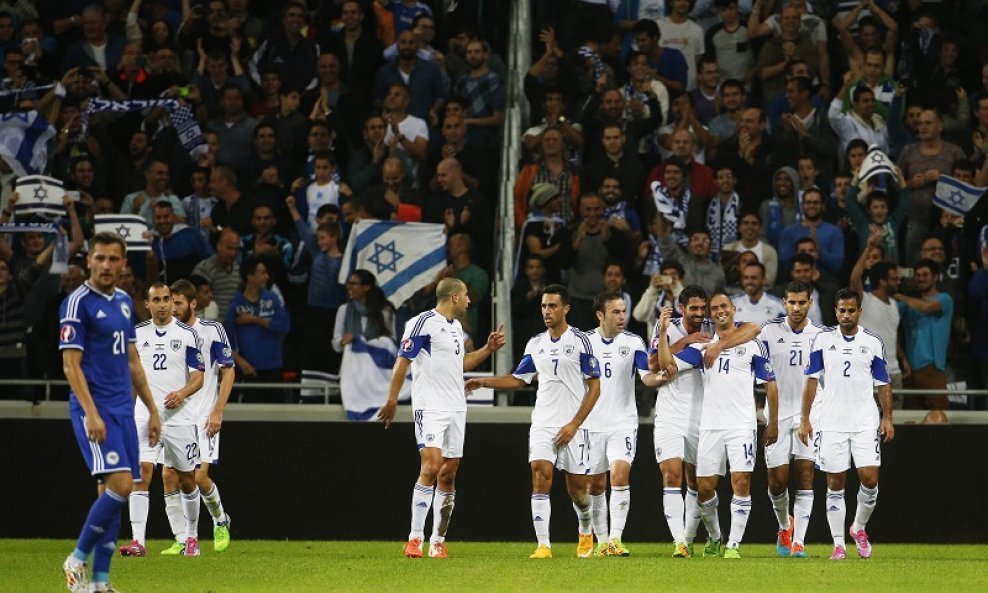 Izrael slavi gol protiv Bosne