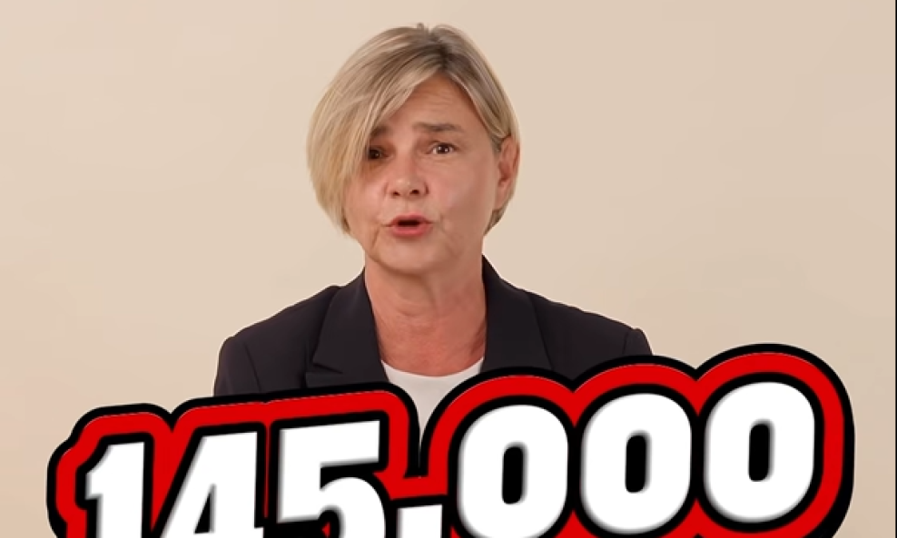 Sandra Benčić u videozapisu poziva na prosvjed