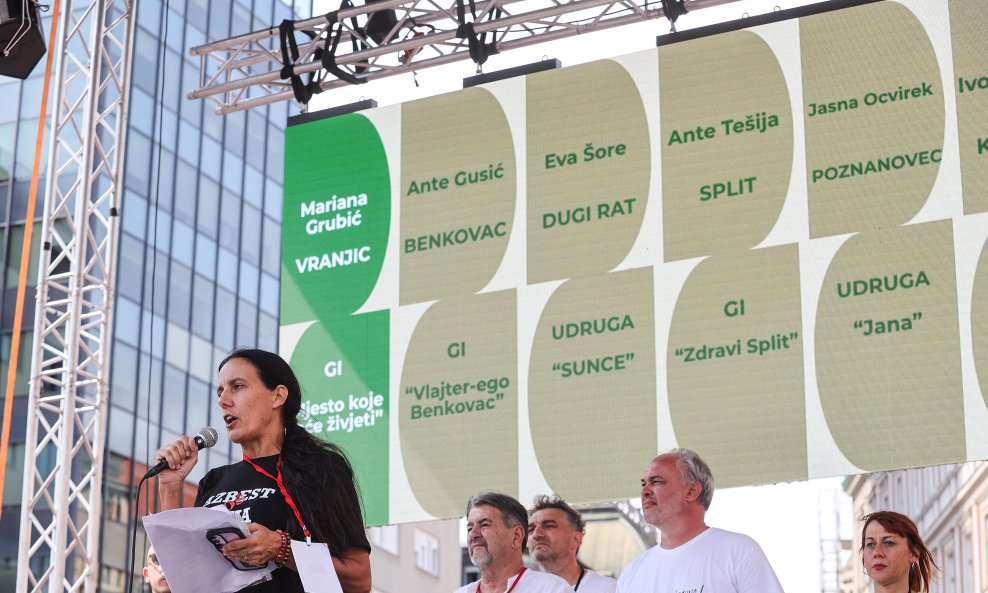Organizatori prosvjeda za Liku