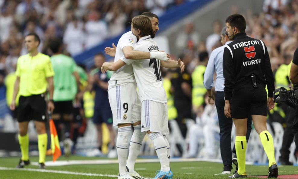 Benzema i Modrić