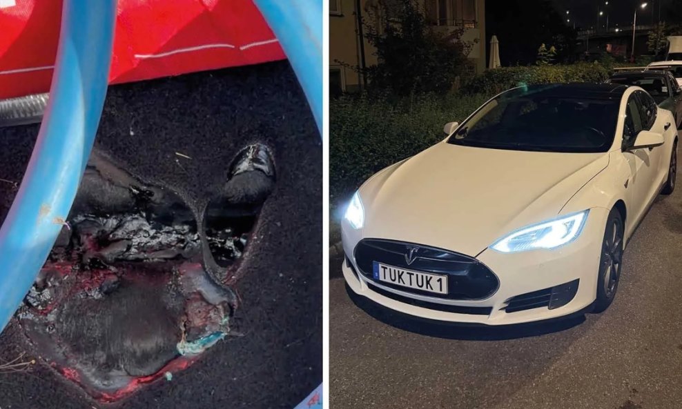 Tesla u plamenu