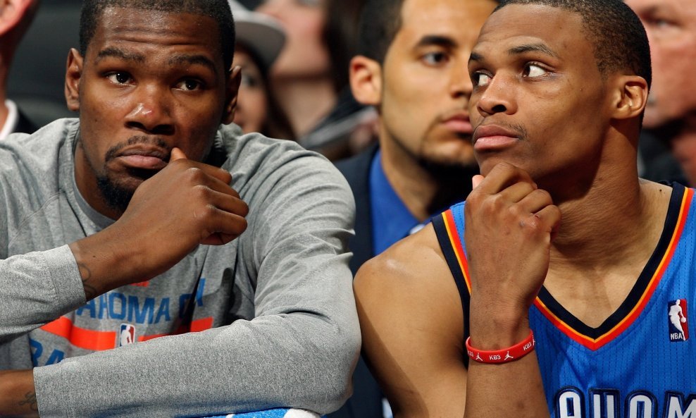 Kevin Durant i Russell Westbrook - Oklahoma City Thunder