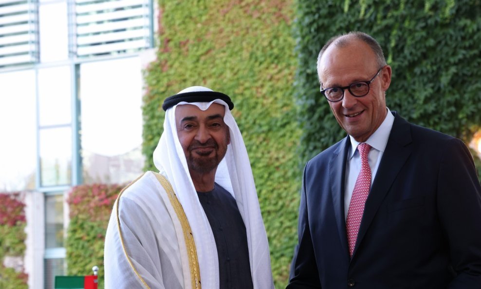 Sheikh Mohamed bin Zayed Al Nahyan, Friedrich Merz