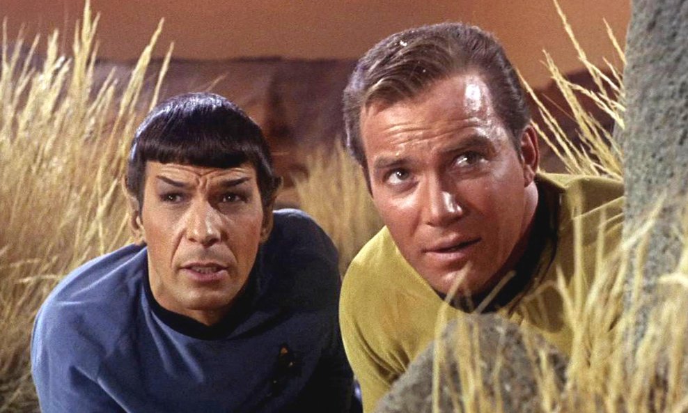 Leonard Nimoy i William Shatner u 'Zvjezdanim stazama'