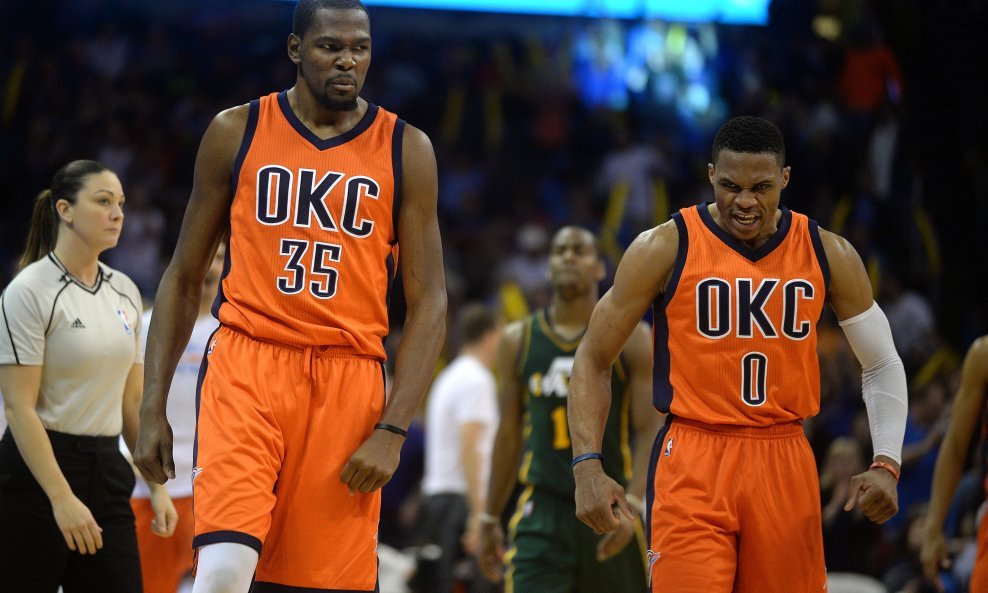 Kevin Durant i Russell Westbrook