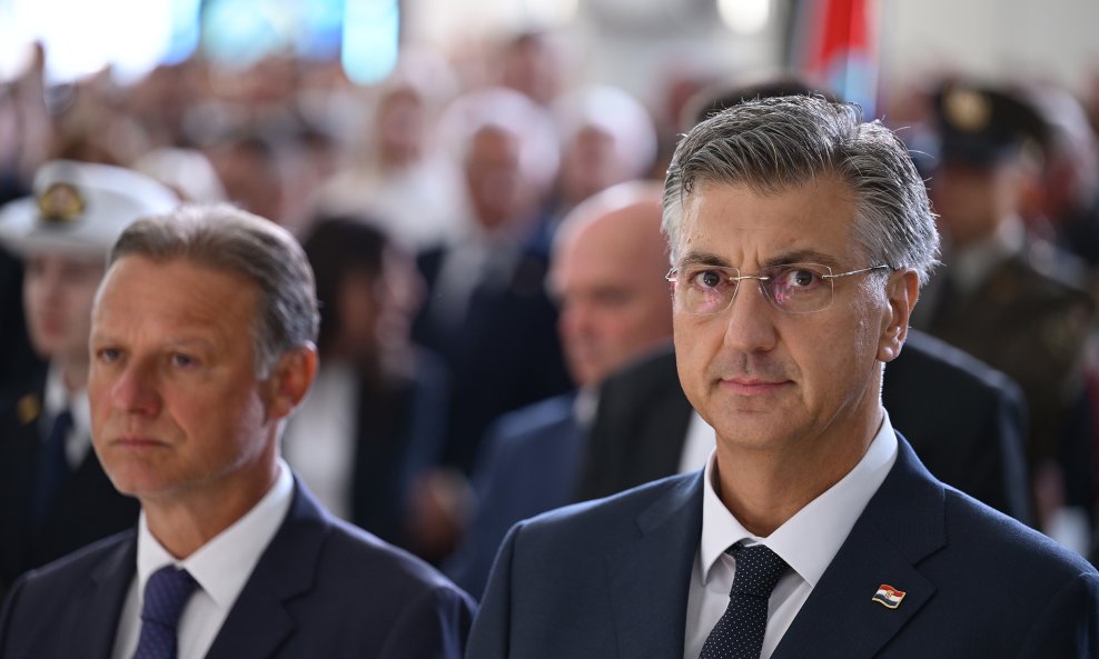 Gordan Jandroković i Andrej Plenković