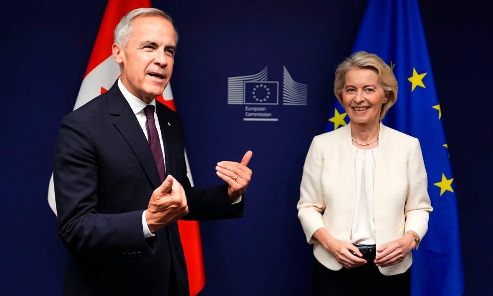 Mark Carney i Ursula von der Leyen