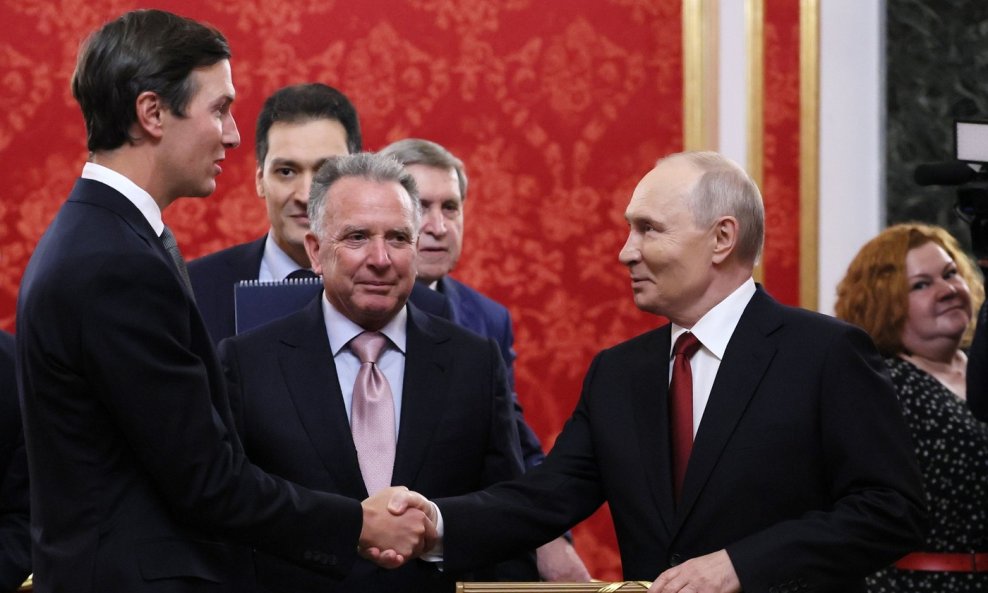 Jared Kushner, Steve Witkoff, Vladimir Putin