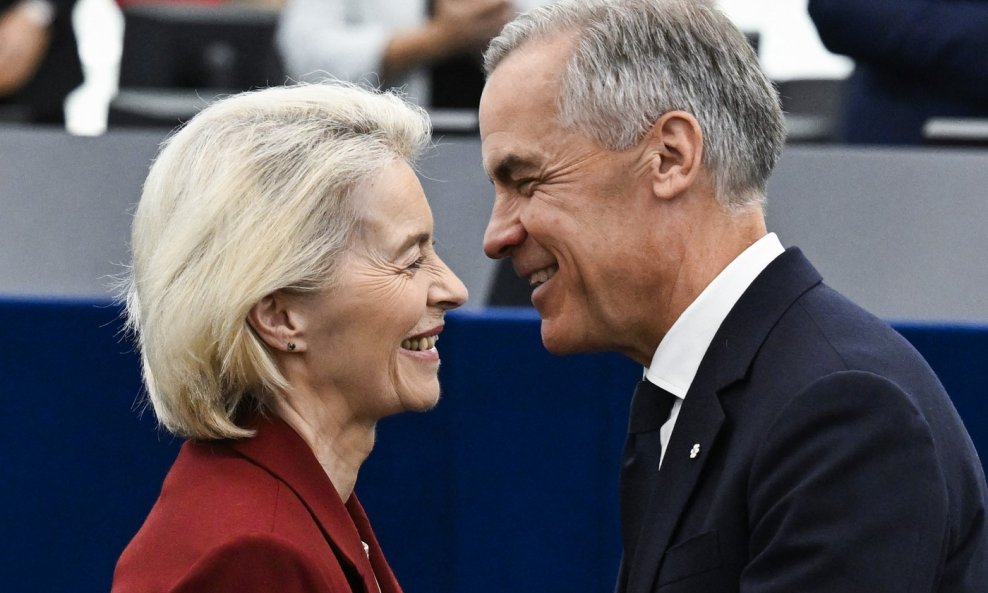 Ursula von der Leyen i Mark Carney