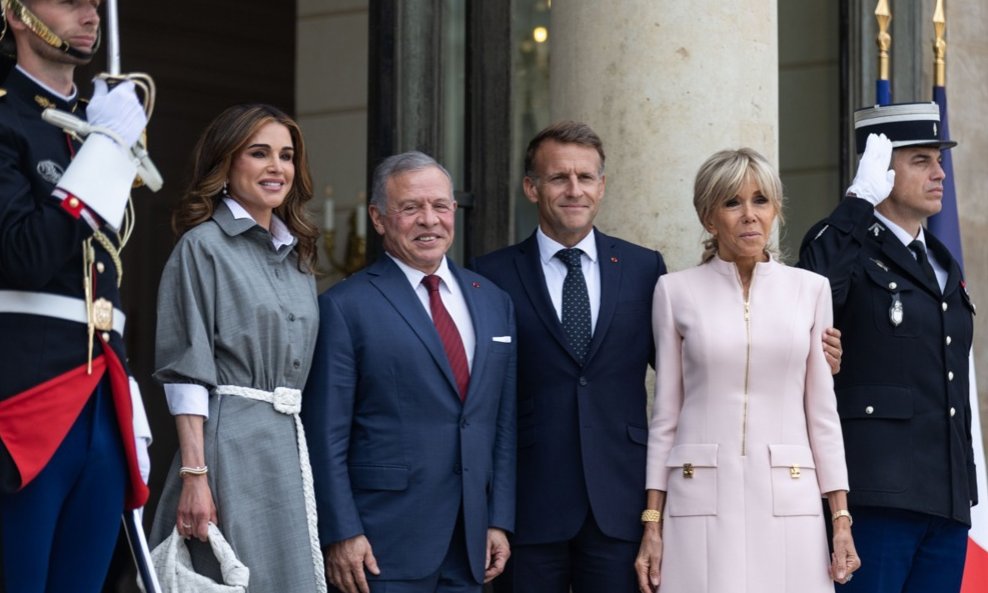 Brigitte Macron i kraljica Rania