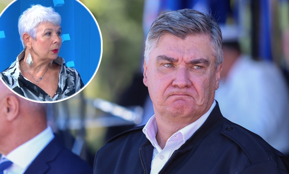Zoran Milanović i Jadranka Kosor (u krugu)