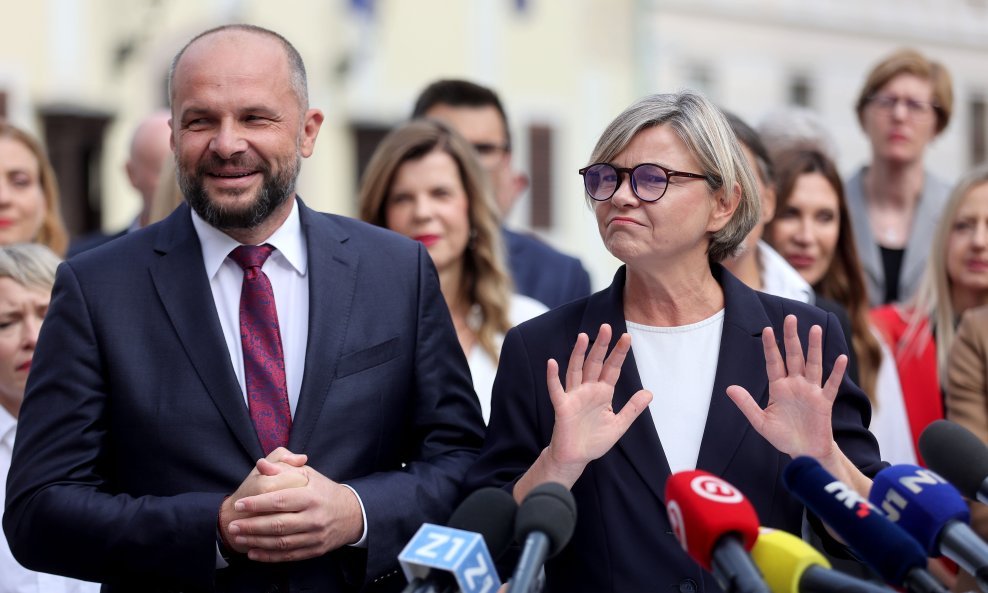 Siniša Hajdaš Dončić i Sandra Benčić