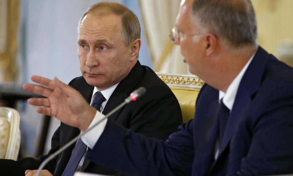 Vladimir Putin i Kiril Dmitrijev