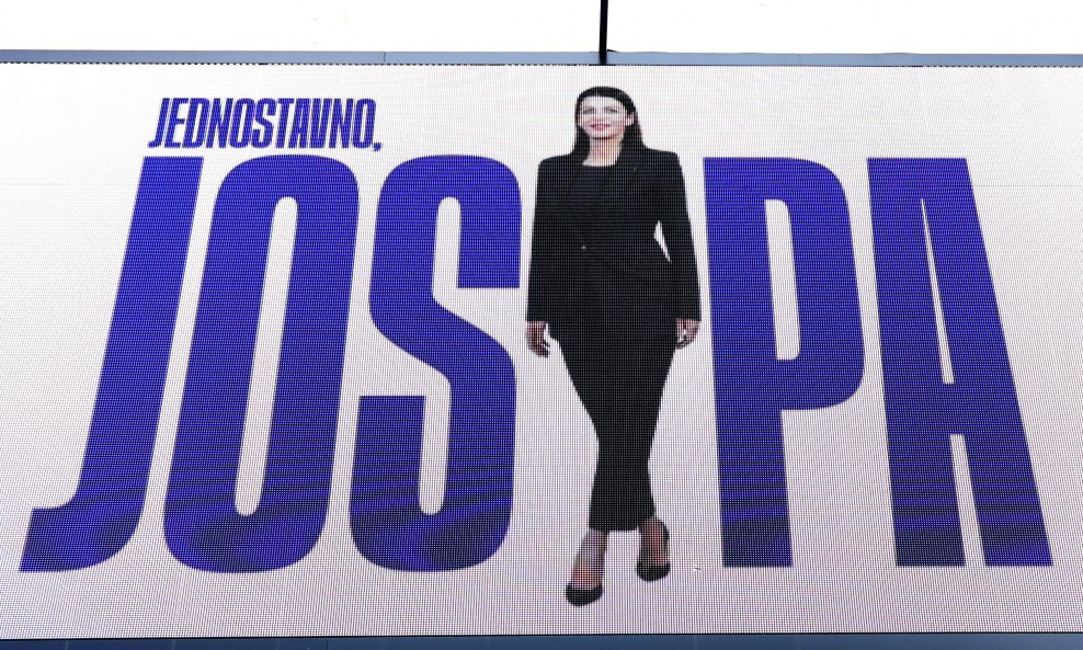 Na plakatu za lokalne izbore 2025.