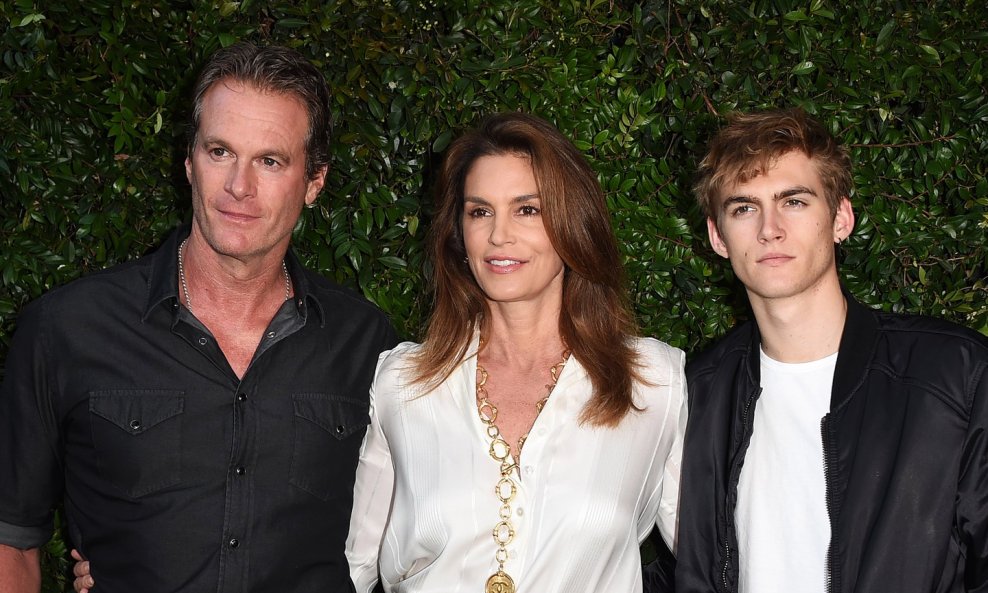 Rande Gerber, Cindy Crawford i Presley Gerber