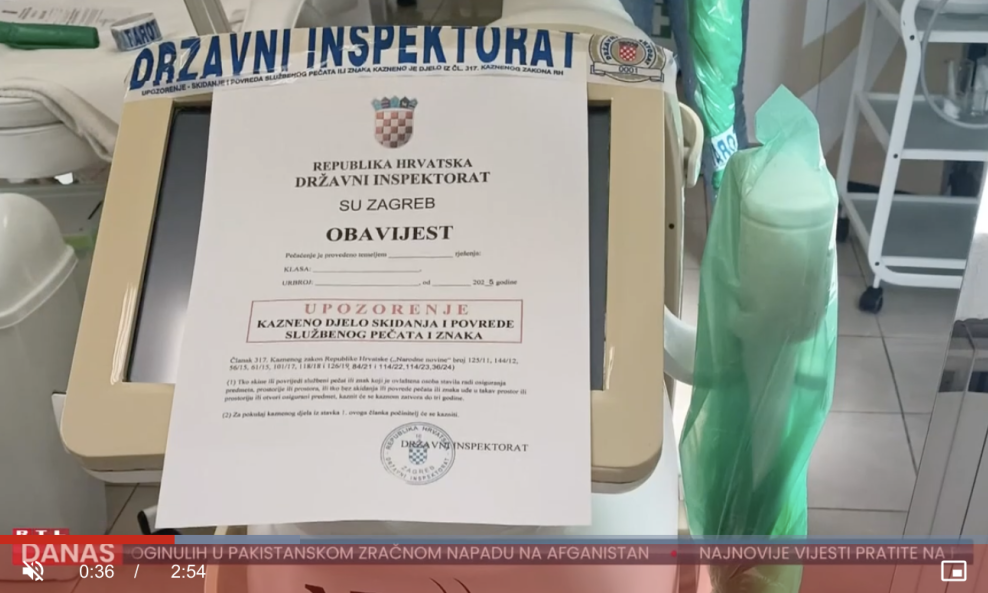 Državni inspektorat u salonu za lasersko uklanjanje dlačica