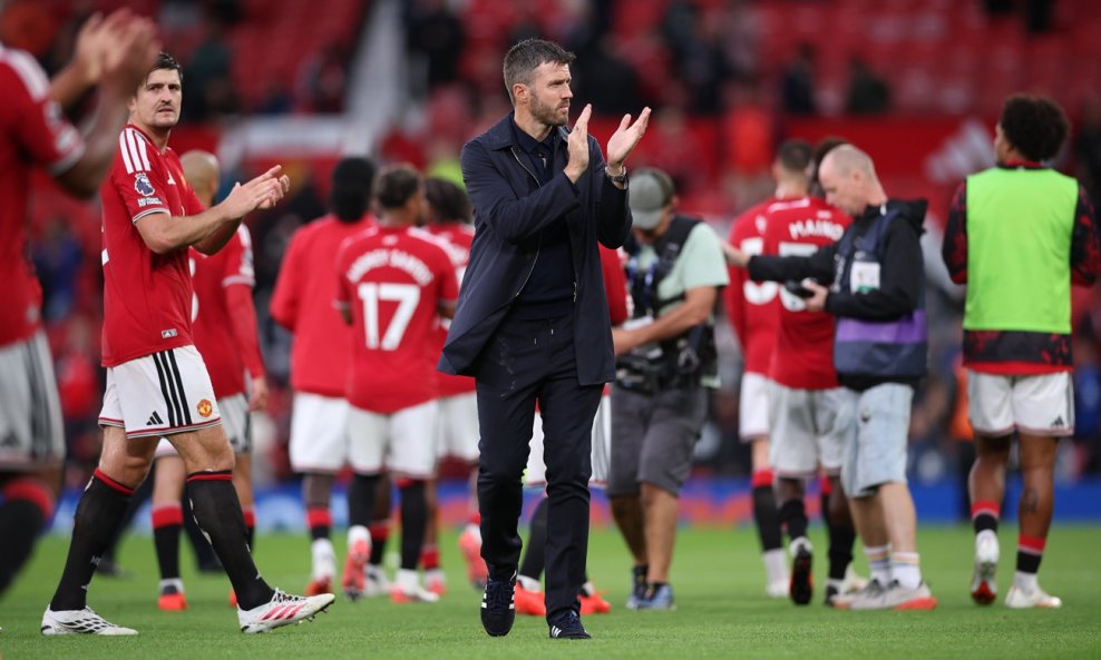 Michael Carrick, trener Manchester Uniteda