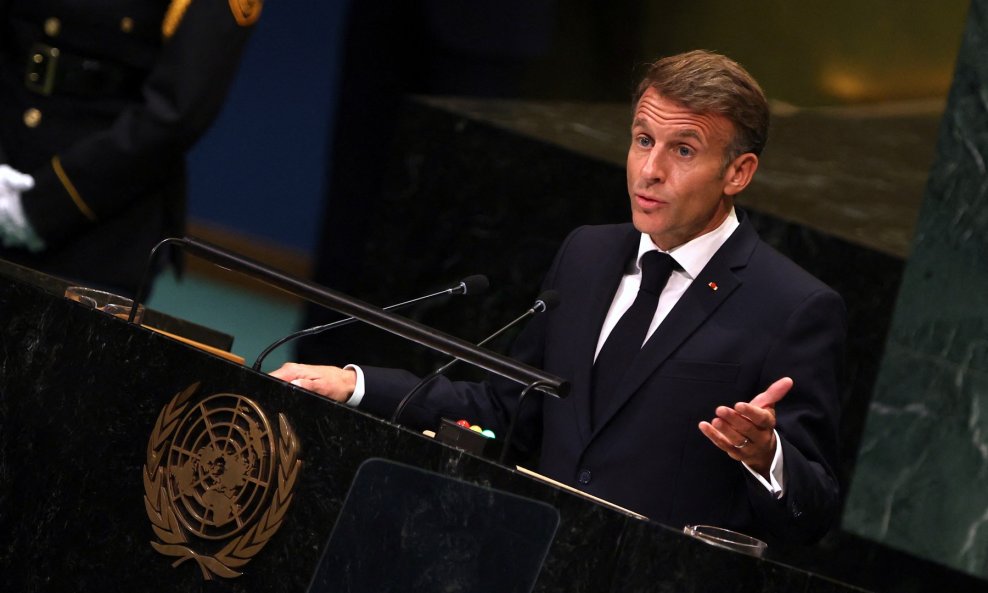 Emmanuel Macron u UN-u
