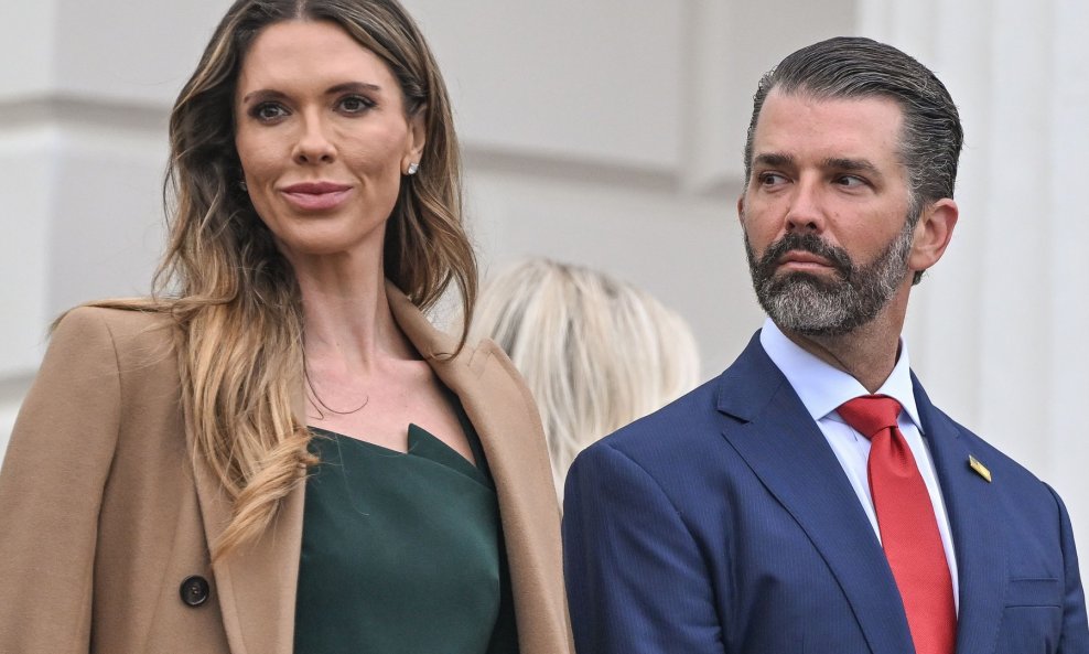 Bettina Trump i Donald Trump Jr.