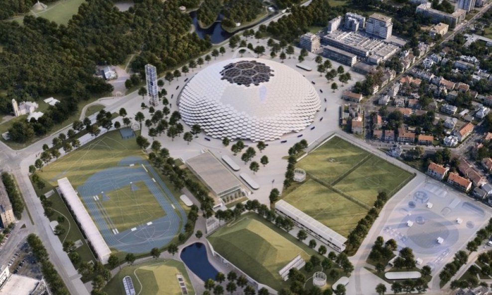 Četveronagrađeno rješenje stadiona u Maksimiru