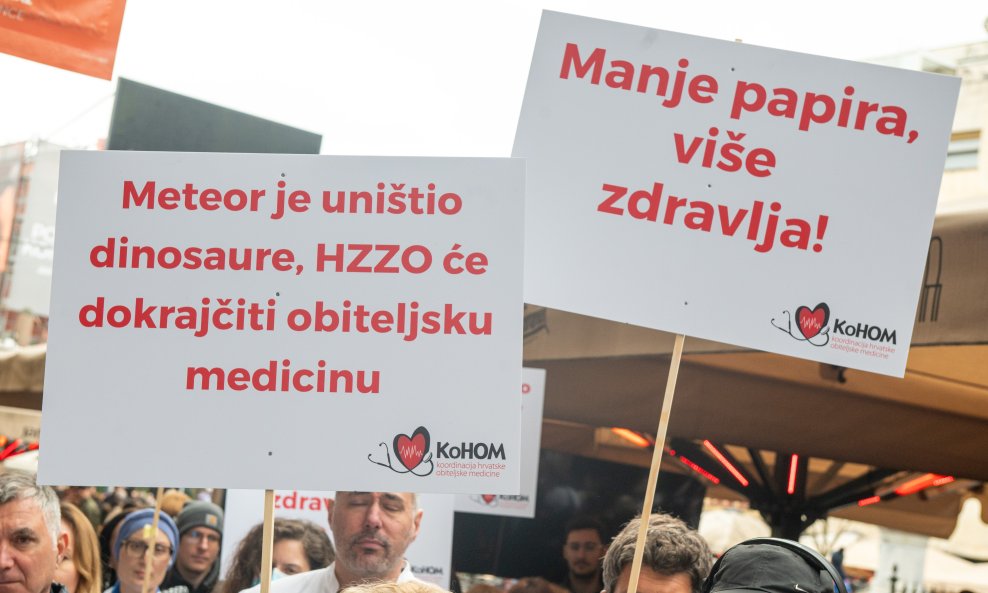 Raniji prosvjed KoHOM-a