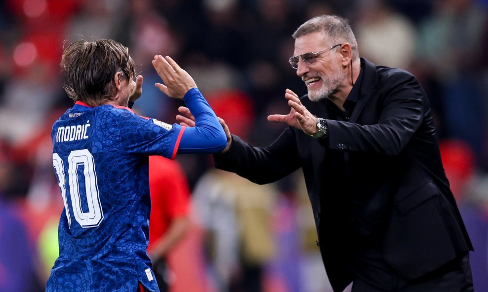 Luka Modrić i Slaven Bilić