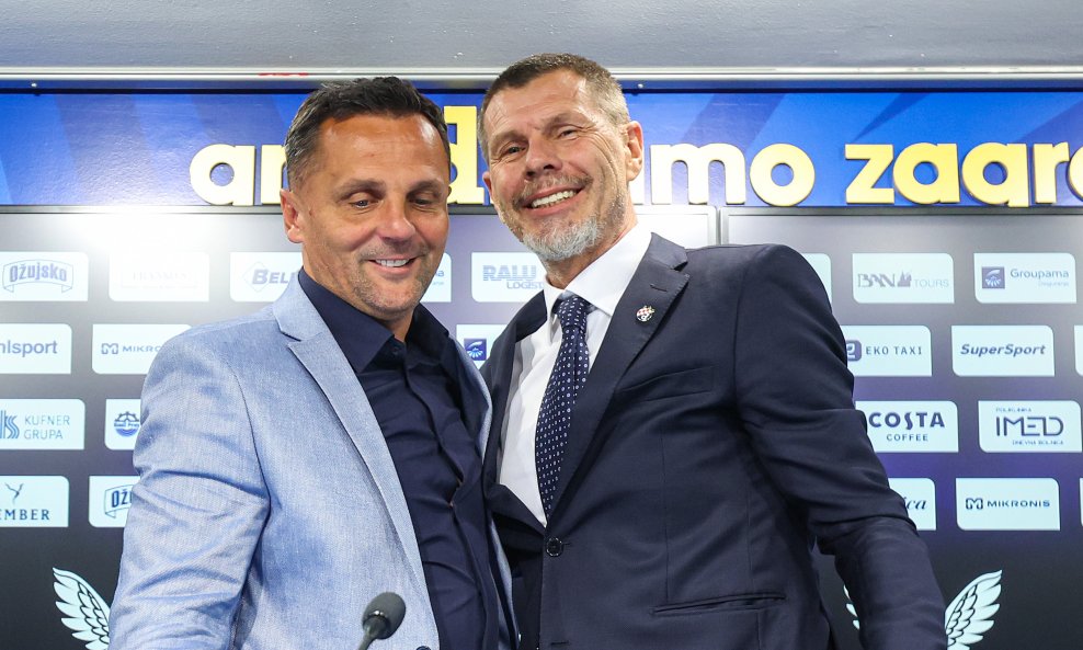 Mario Kovačević i Zvonimir Boban NK Dinamo