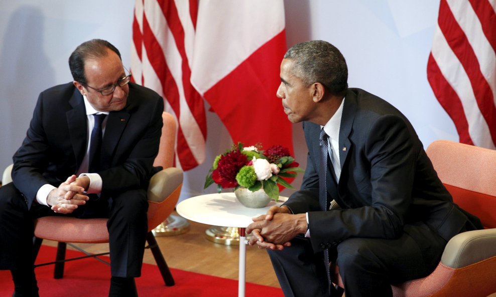 Francois Hollande i Barack Obama