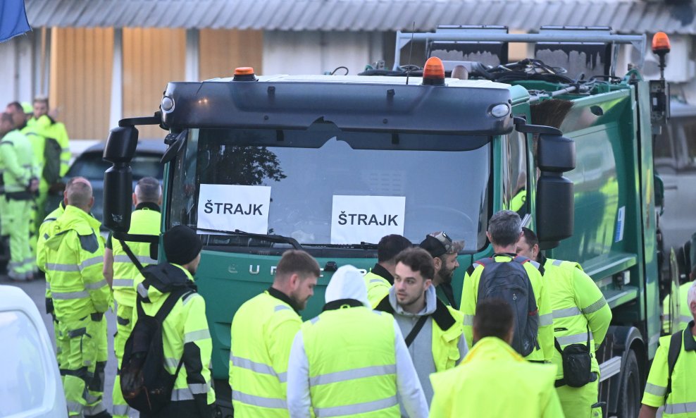 Štrajk u Zagrebu