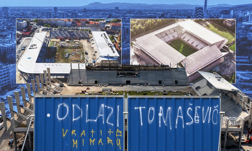 Grad išaran grafitima i premrežen ruševnim fasadama narednih godina dobit će čak dva nova stadiona