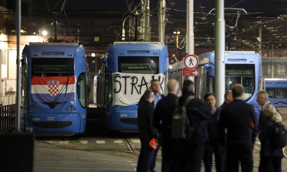 Štrajk u Zagrebu