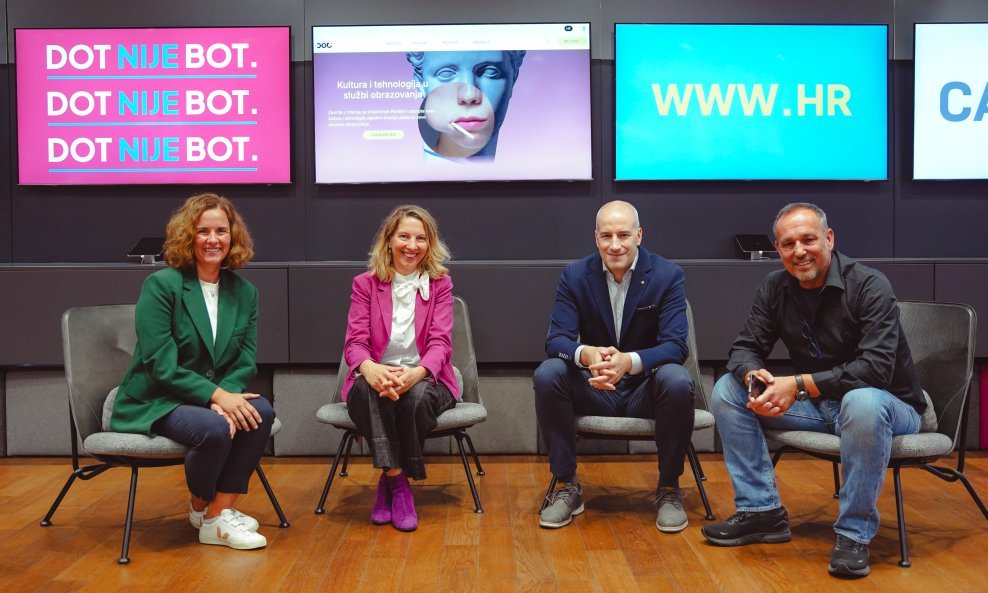 Okrugli stol "DOT nije BOT": Biljana Starčić, Ljerka Čulina, Mario Brčić, Aleksandar Raić