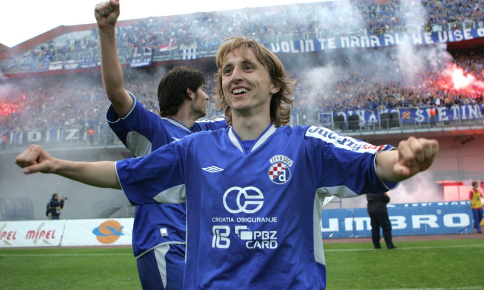 Luka Modrić u Dinamu