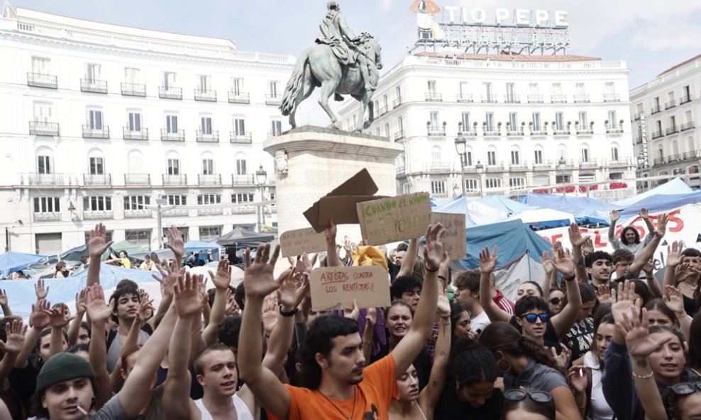 Prosvjedi u Madridu