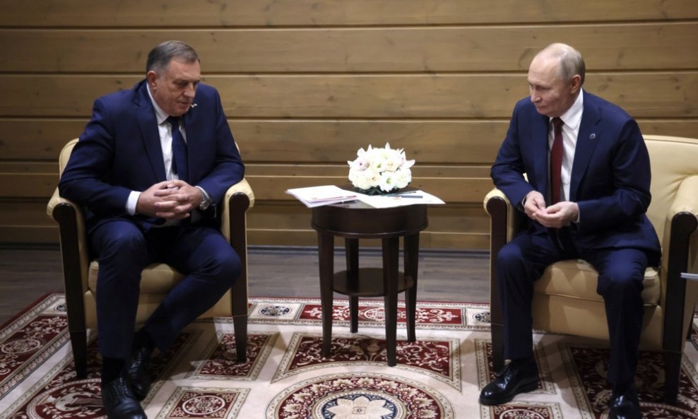 Milorad Dodik i Vladimir Putin