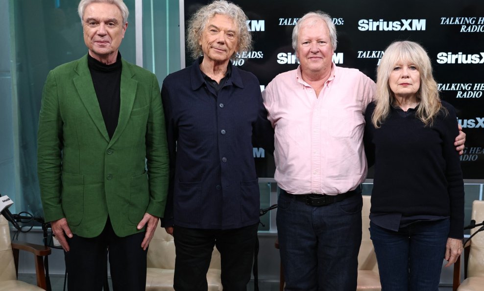 David Byrne, Jerry Harrison, Chris Frantz i Tina Weymouth opet su na okupu, iako ne na pozornici