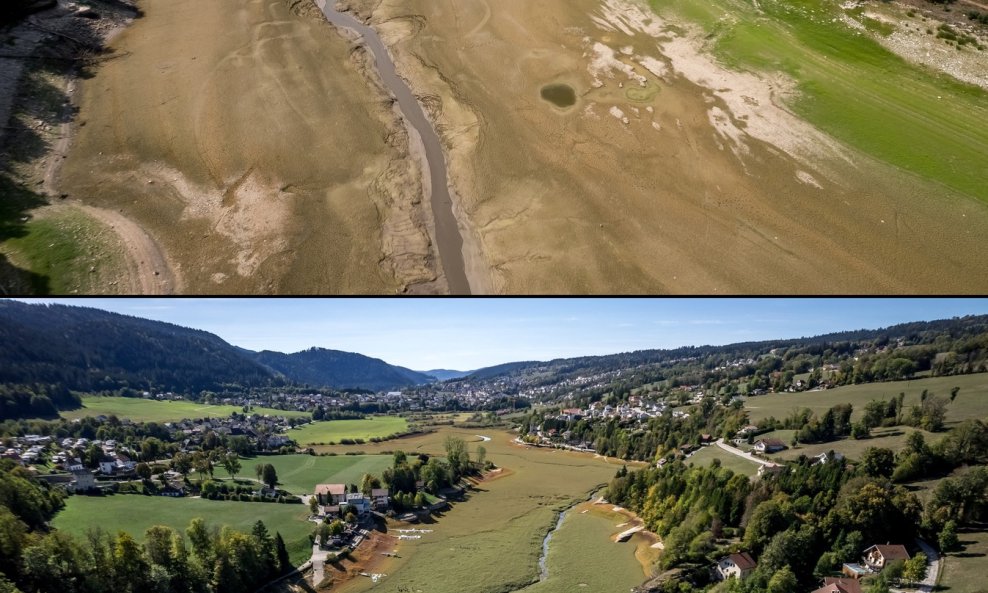Švicarska, suša